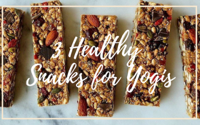 3 Healthy Snacks for Yogis