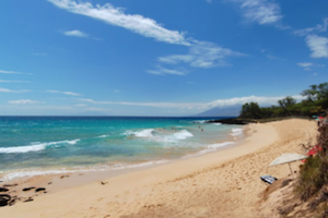 nudist beach Hawaii sun summer